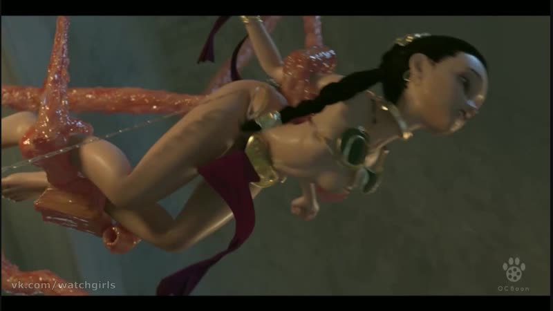 Rule34 Star Wars Princesse Leia Organa (un espoir perdu) Son de tentacules de monstre porno 3D 5min ocboon
